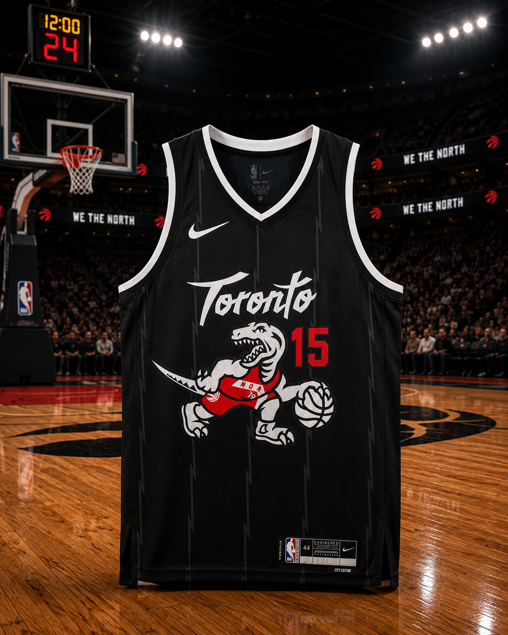 Toronto Raptors Negro