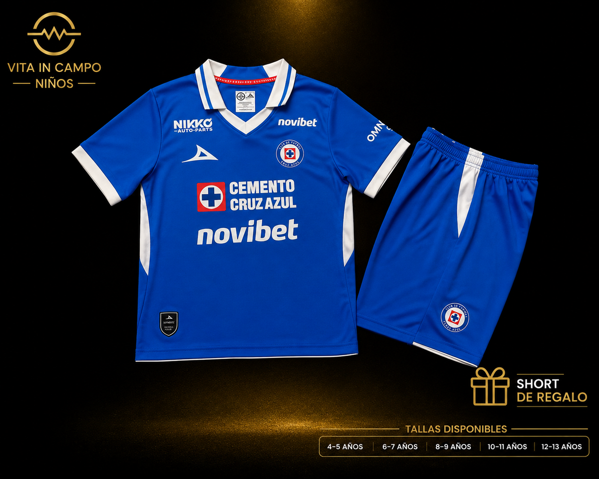 Cruz Azul Local 2026/27 Niños